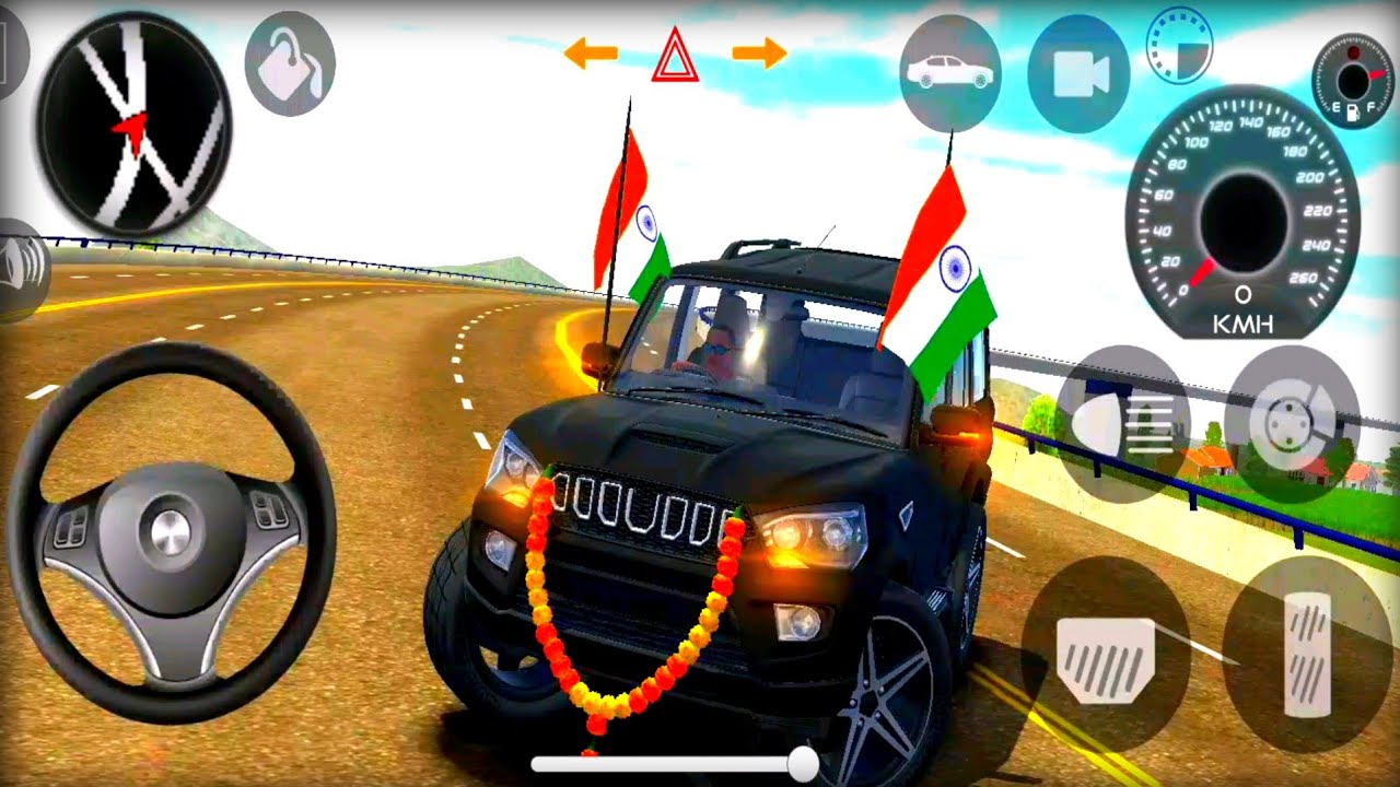 Modified Mahindra Thar😈Games:Indian White Thar (Gadi Wala Games) Car Game Android Game - #2025