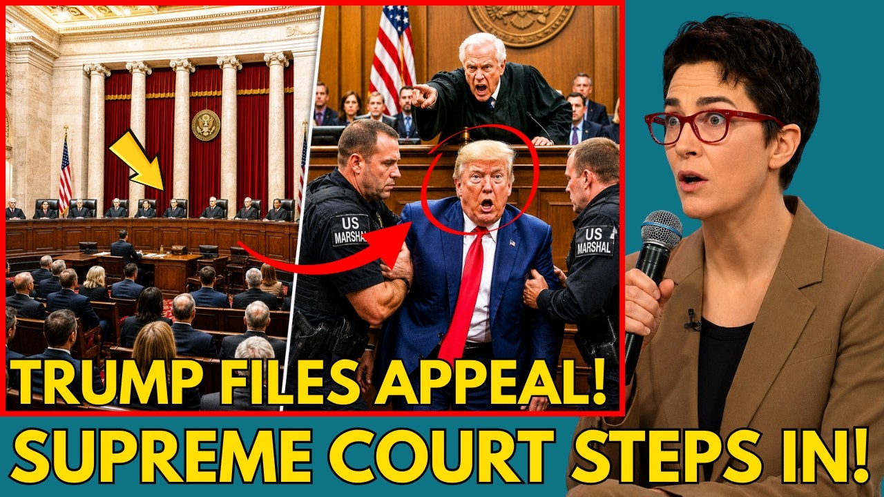 Supreme Court Steps In! Emergency Appeal Filed After Judge Orders Trump Arrested Live!