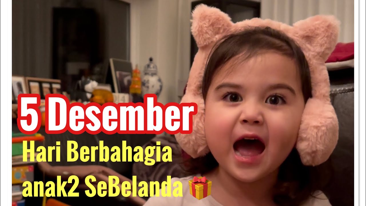 5 Desember salah satu hari terbahagia anak-anak di Belanda