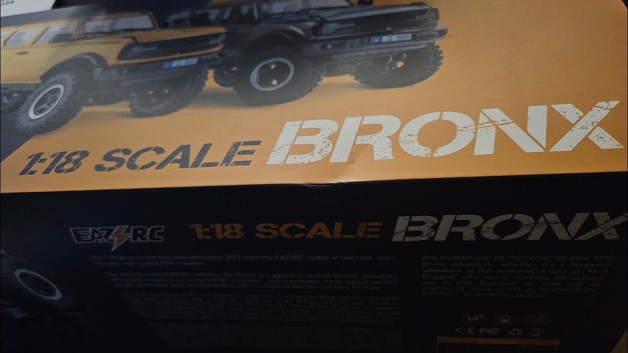 1/18th scale Bronx unboxing.