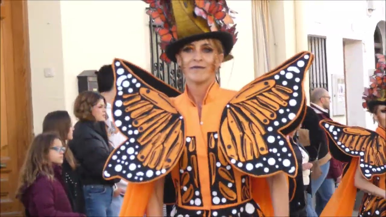 Comparsas locales. Desfile de Carnaval 2024. La Guardia (Toledo)  18-2-2024