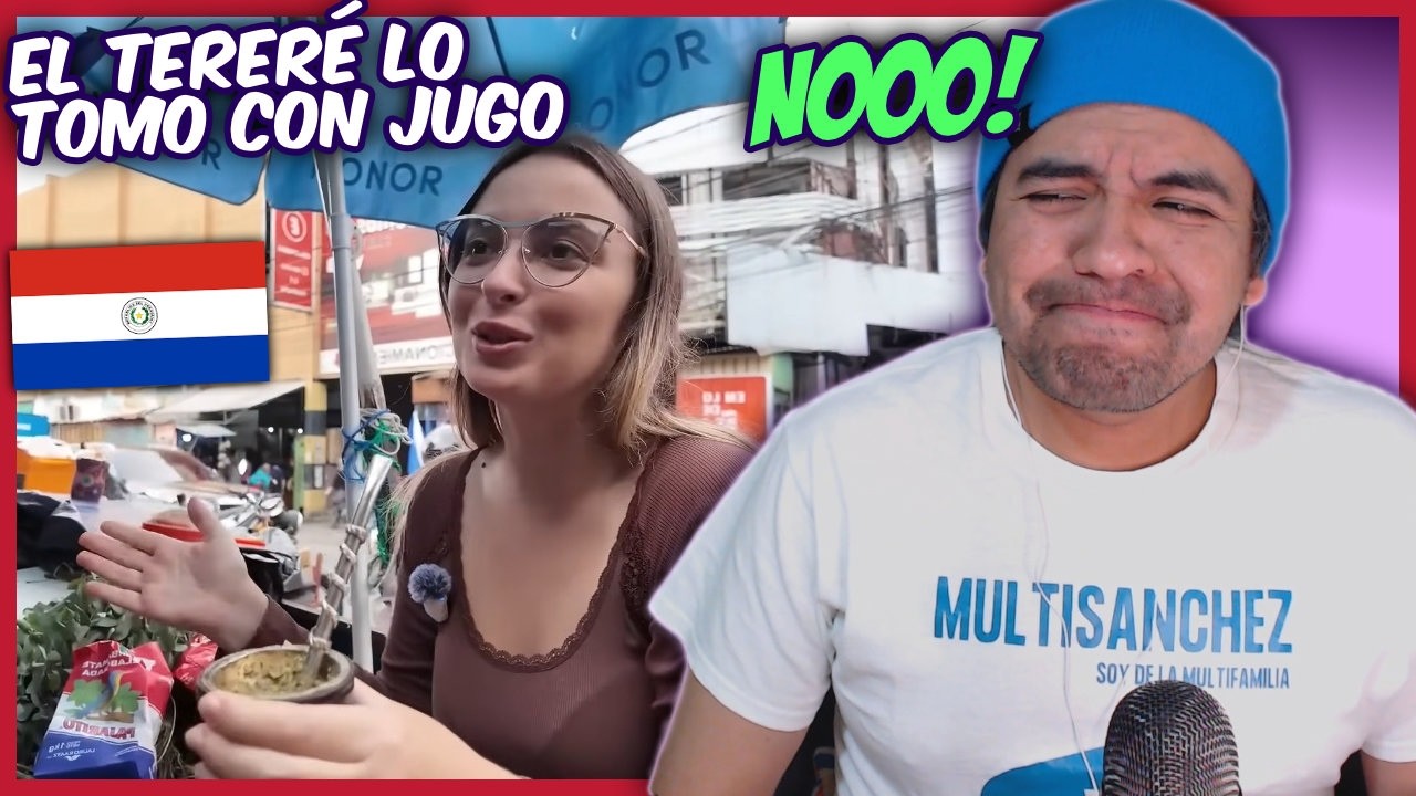 LA COMIDA PARAGUAYA NOS DEJA SIN ALIENTO 🇵🇾🇵🇾 - guatemalteco reacciona |MultiSanchez MUNDO|