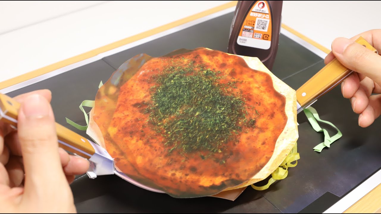 Learn How to Cook Okonomiyaki DIY Paper Craft