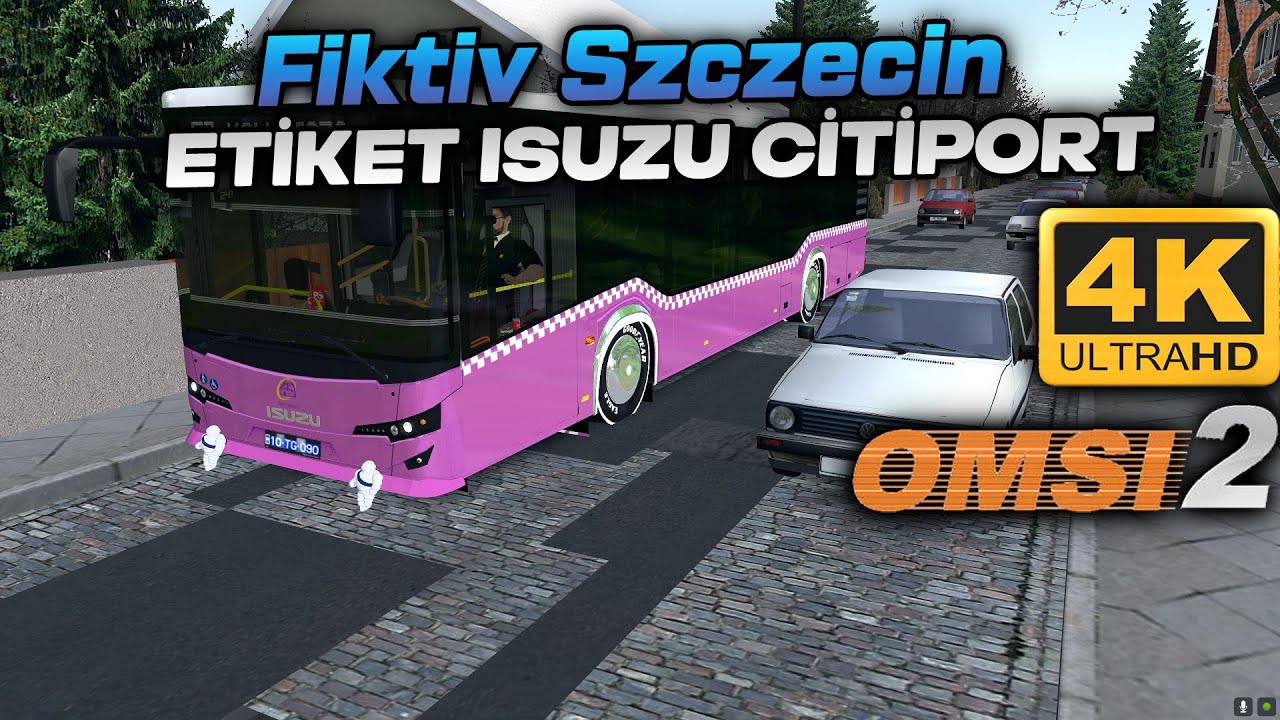 OMSI 2 | FİKTİV SZCZECİN LİNE 57 | ETKET ISUZU CİTİPORT | RTX 3060 GAMEPLAY ''4K''
