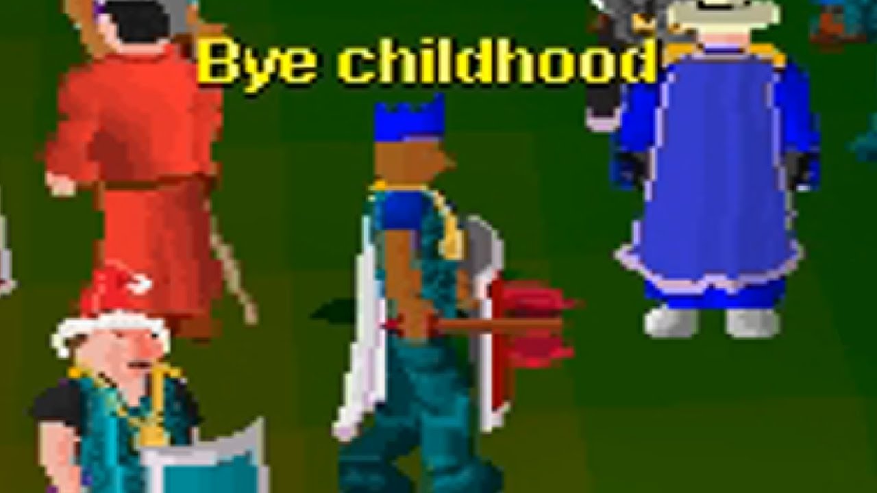 Goodbye RuneScape Classic - The Final Hour (4x speed)