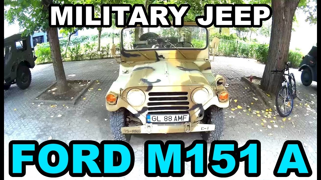 Ford M151 A Military Radio Jeep