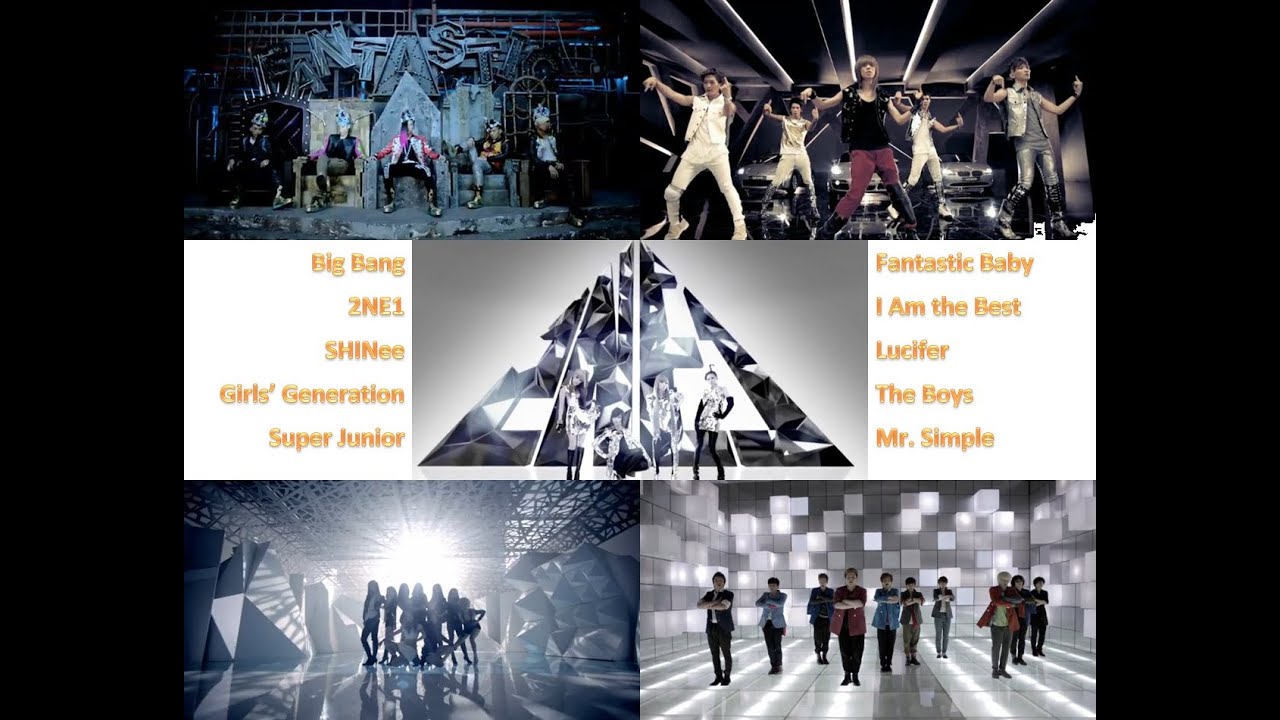 K-Pop Mix (Big Bang, 2NE1, SHINee, Girls' Generation, Super Junior)