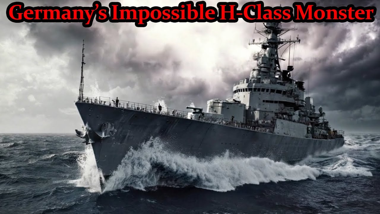 The Nazi Battleship SO MASSIVE It Could Break the Ocean &mdash; Germany&rsquo;s Impossible H-Class Monster