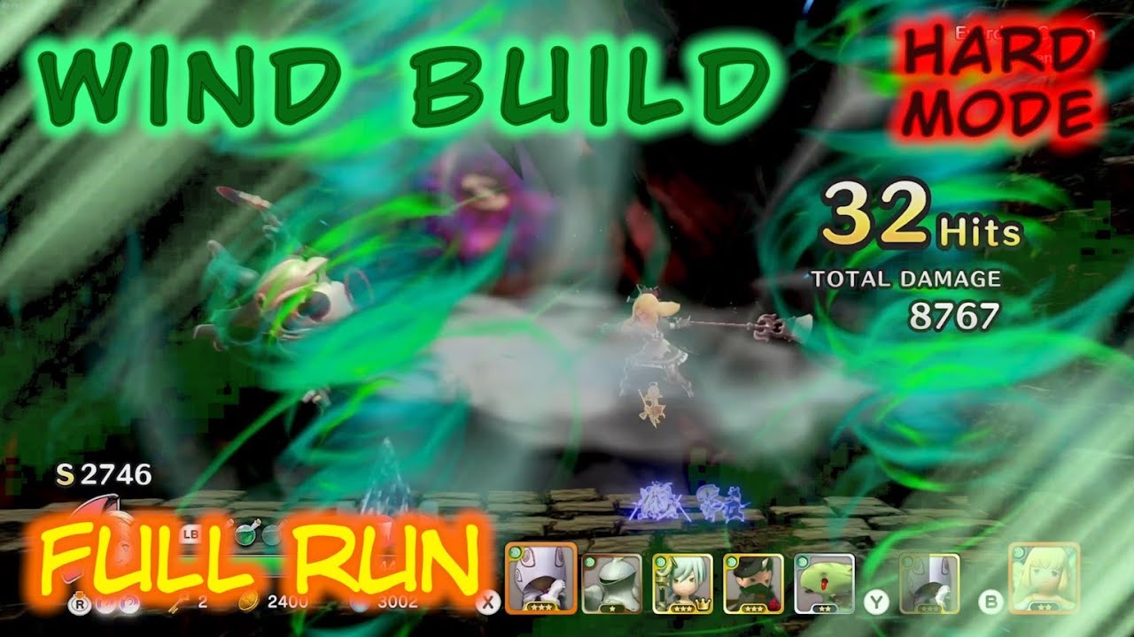 Little Noah gameplay HD. No commentary. Hard mode (Speeedy Wind build)