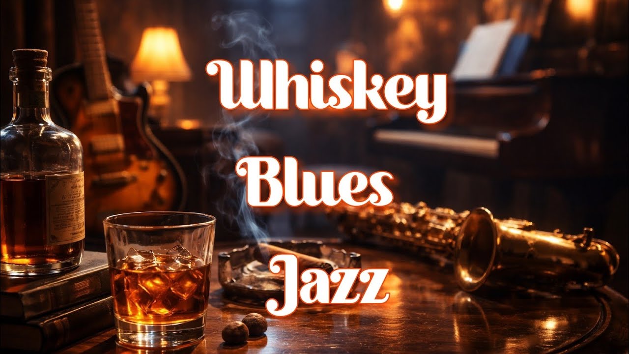 Slow Whiskey Blues Jazz &ndash; Deep Focus Music for Work & Study
