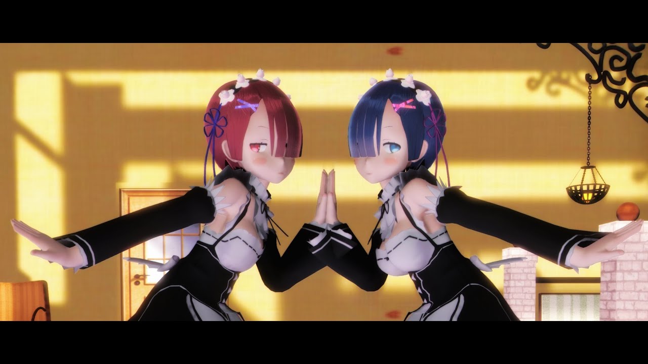 [MMD] Ram & Rem - Girls [4KUHD]