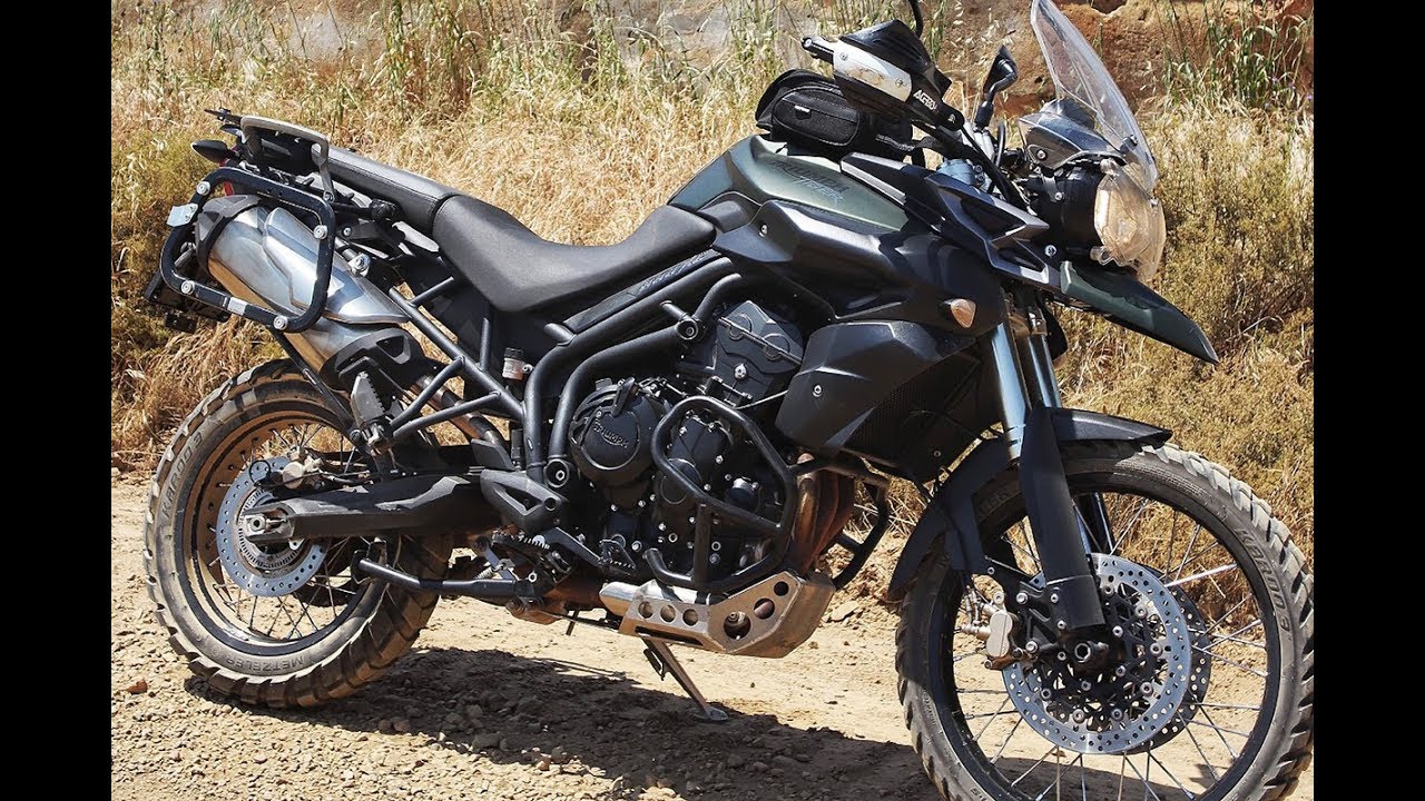 EXHAUST COMPARISON: Triumph Tiger 800XC Stock vs Scorch Berserker Exhaust