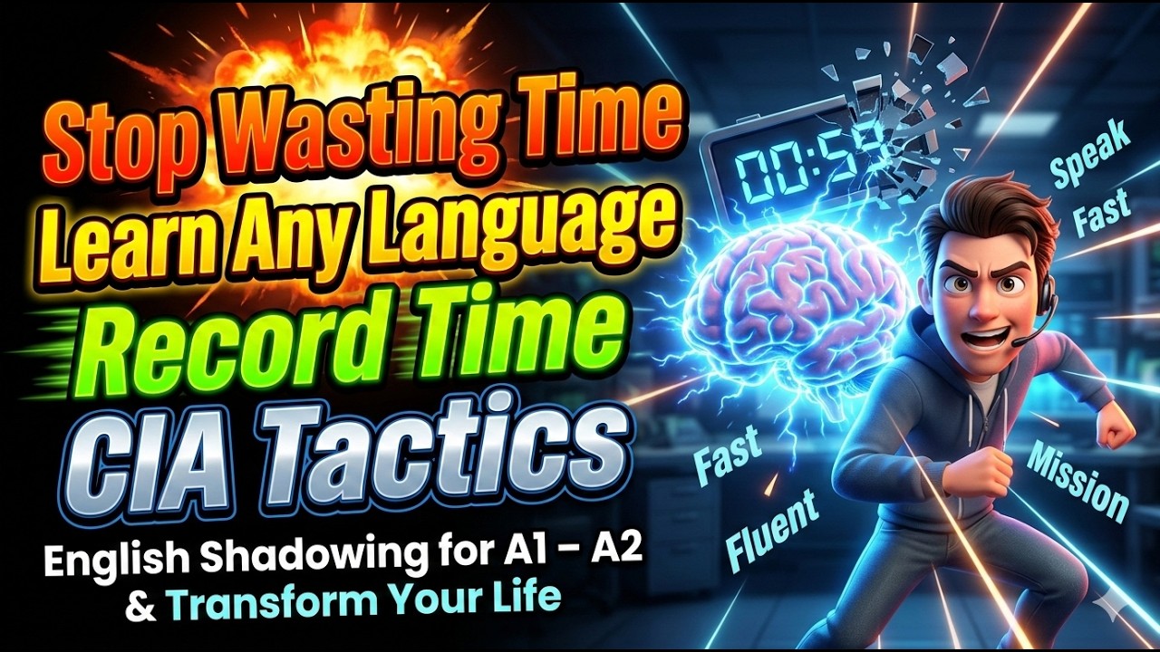Don't WASTE Time! Master A1-A2 English with Proven CIA Methods