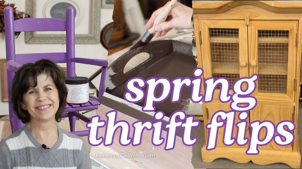 🐣 🐰 Finding the Perfect Small Wooden Decor for Easter ~ 𝟓 Spring Thrift Flips
