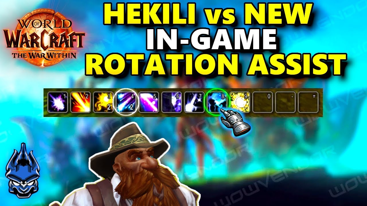 The Numbers Are In - Can Blizzards Rotation Helper Replace Hekili - Samiccus Discusses & Reacts