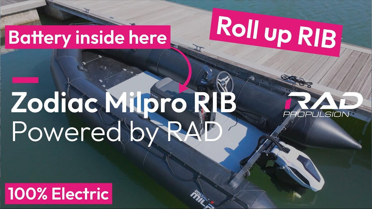 Zodiac Milpro MK 5 Goes Electric with RAD 40 & Power Console | Portable, Powerful, Plug & Play
