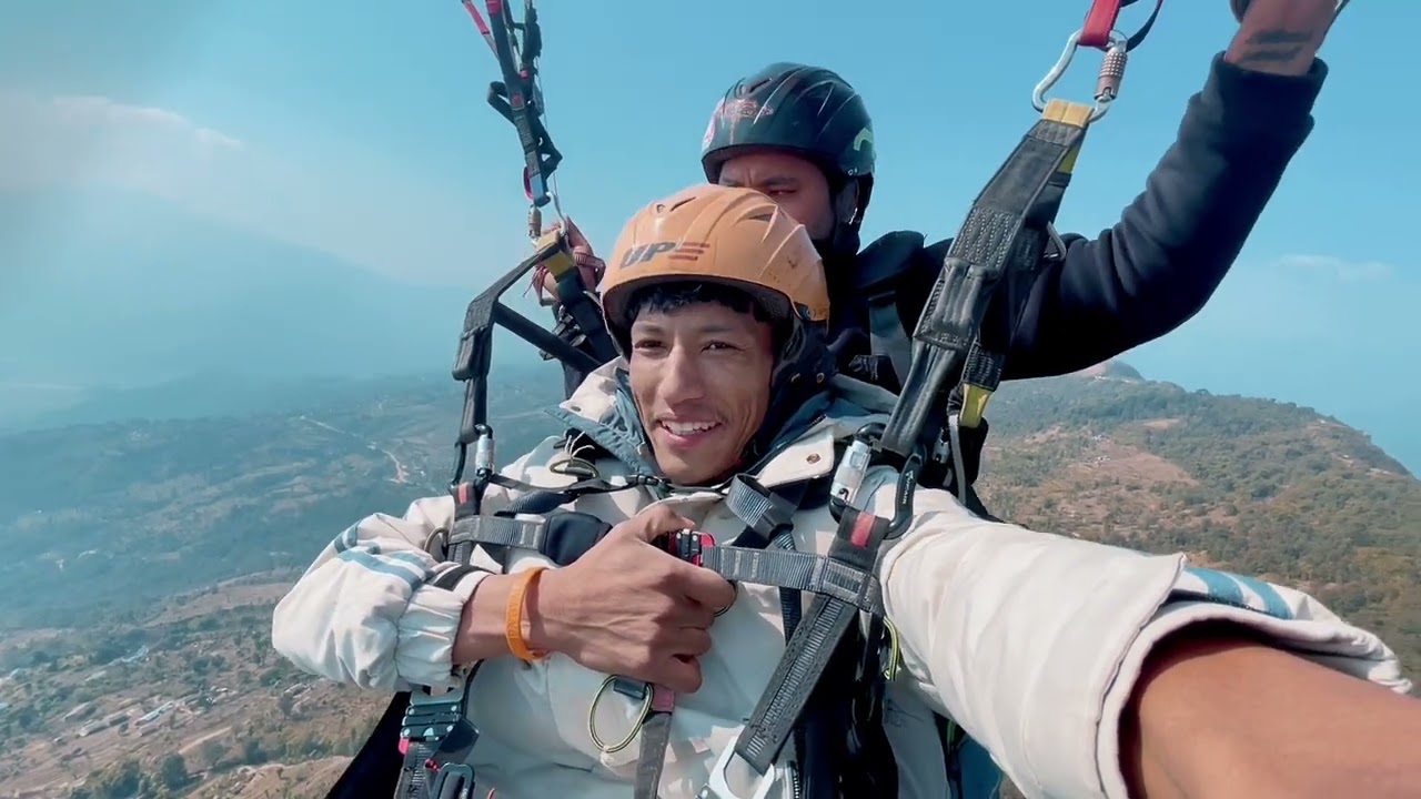 Tried some adventure activities in Pokhara