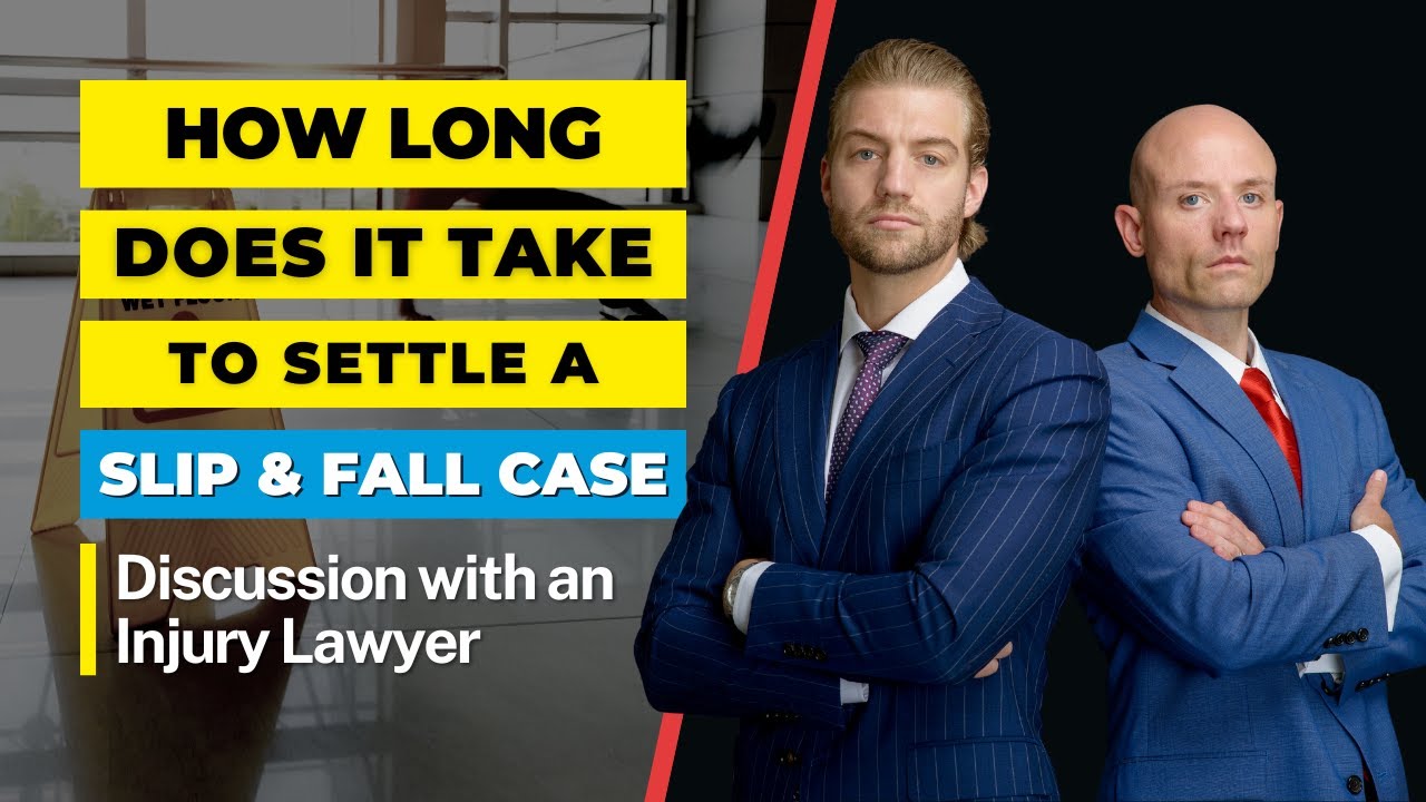 How Long Does a Slip and Fall Case Take to Settle? | Orlando Slip and Fall Lawyers