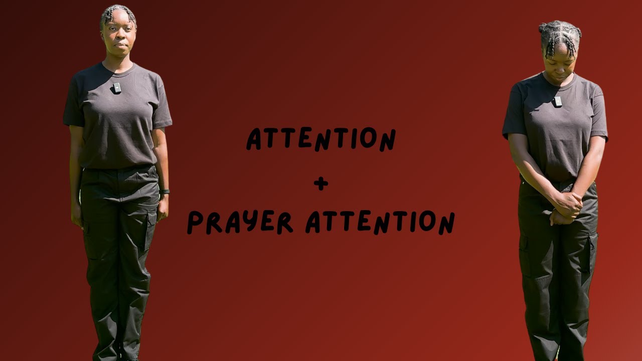 How To Stand At Attention + Prayer Attention!!! |MTDD Tutorial