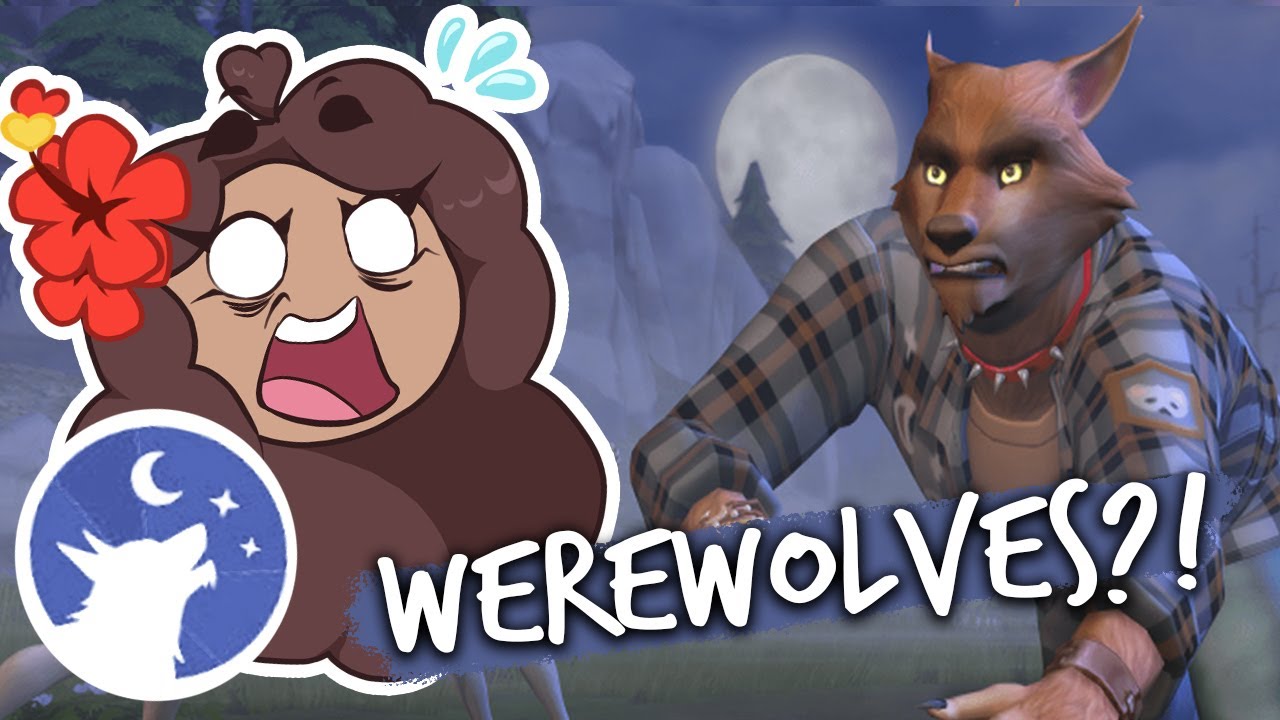 С ума сойти с ОБОРОТНЯМИ?! 🐺Sims 4: Реакция на оборотней!!