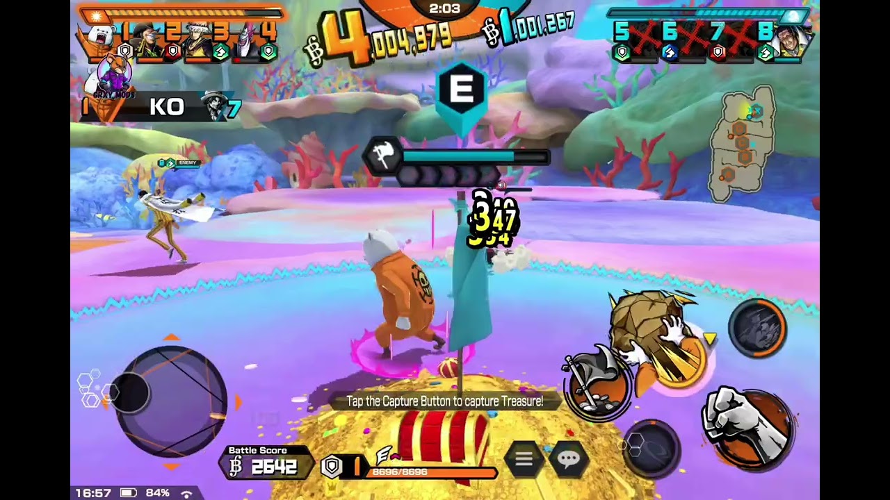 ONE PIECE BOUNTY RUSH MOD MENU VIP 85000 LATEST VERSION(APK)