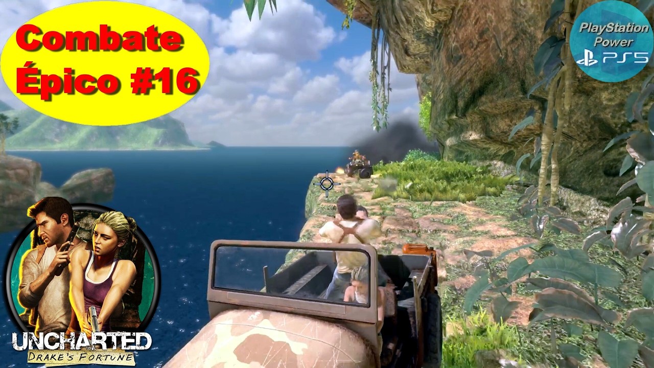 Combate Épico #16 Uncharted Drake's Fortune PS5