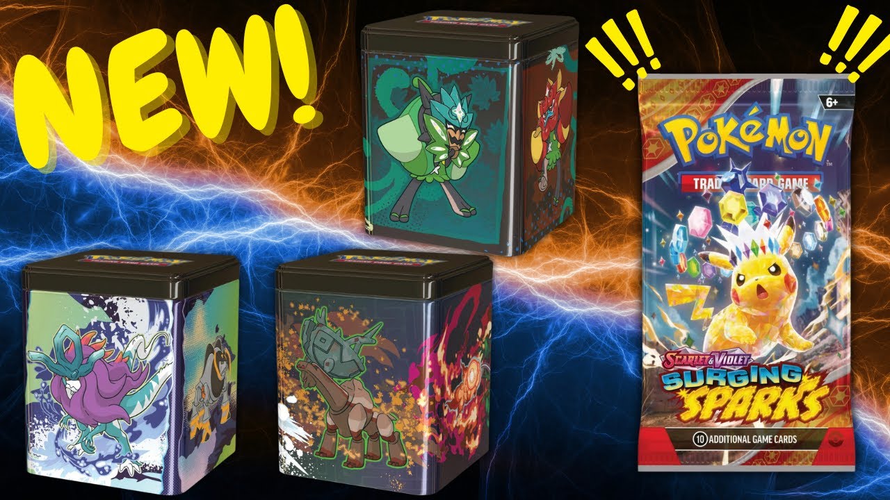 Stacking Tins (2025) Pokemon Case Opening!