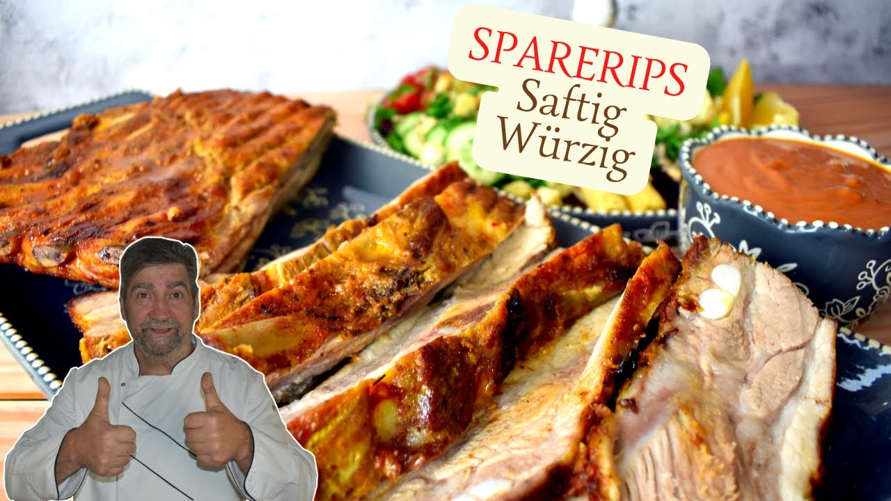 Butterweiche Rippchen aus dem Ofen (SUPER SAFTIG)