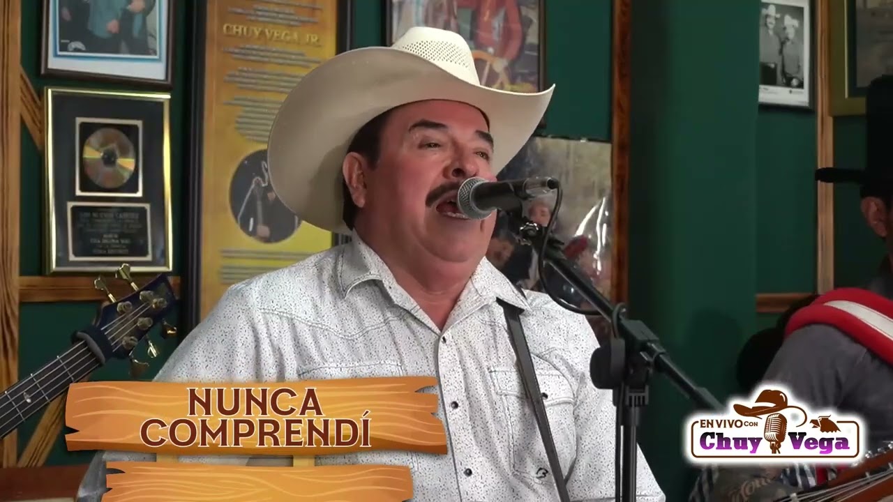Y nunca comprendí (en vivo) - Chuy Vega y Los Nuevos Cadetes