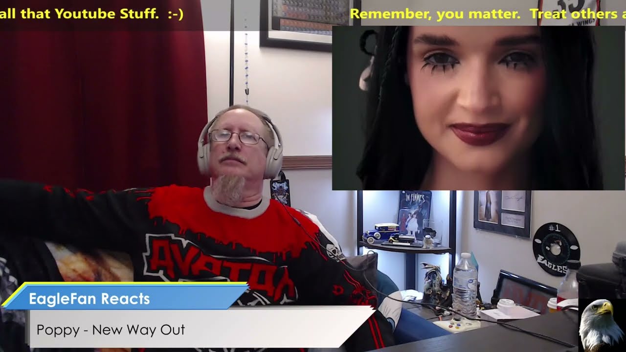 EagleFan Reacts to New Way Out by Poppy - Caught me by Surprise