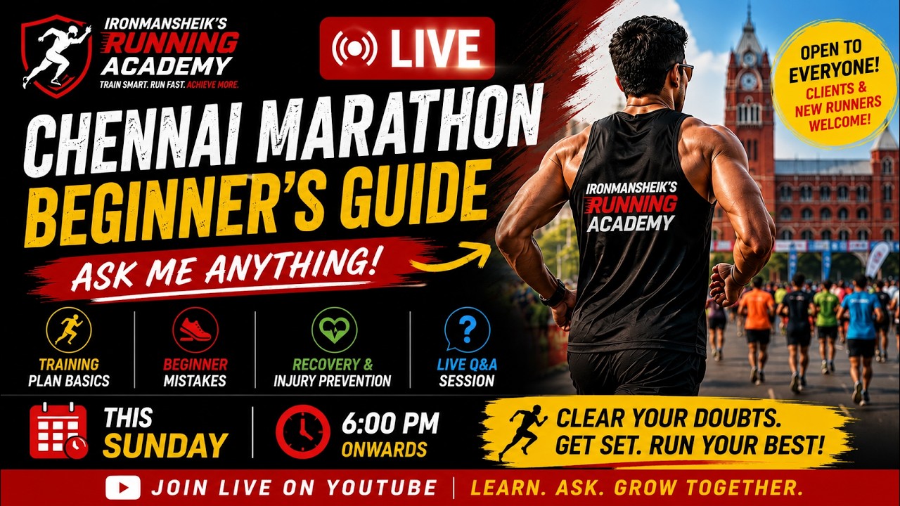 LIVE: Chennai Marathon Beginner's Guide &ndash; Ask Me Anything