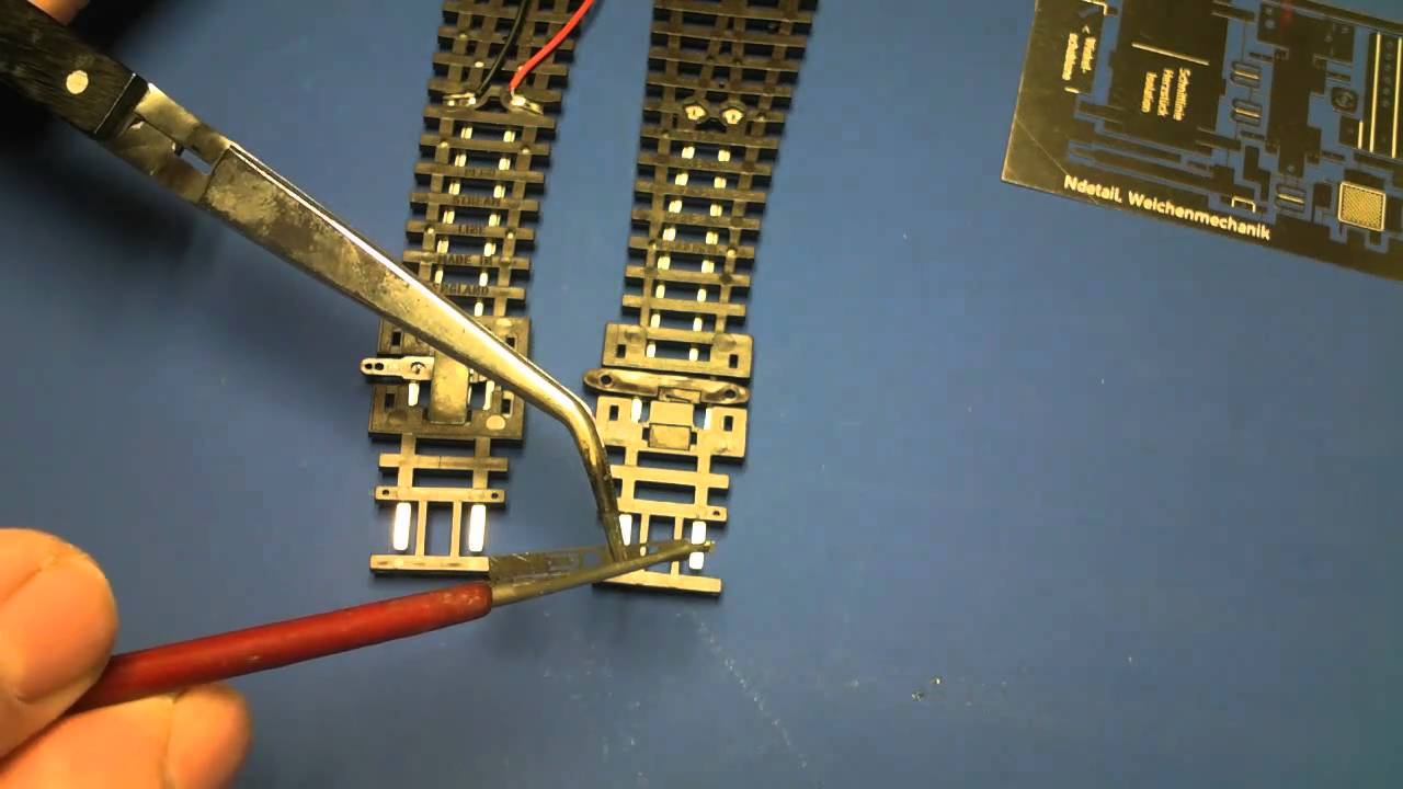 Code55 Weiche und Weichenmechanik