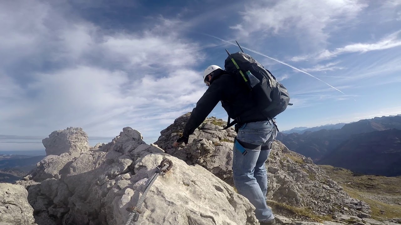 Hindelanger Klettersteig, Allgäuer Alpen (Oktober 2019)