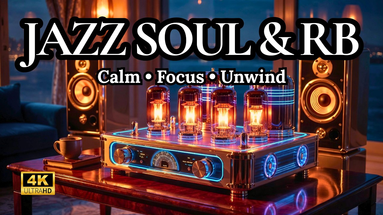 Smooth Jazz x Soulful R&B – Timeless Instrumental Vibes for Deep Focus & Unwind