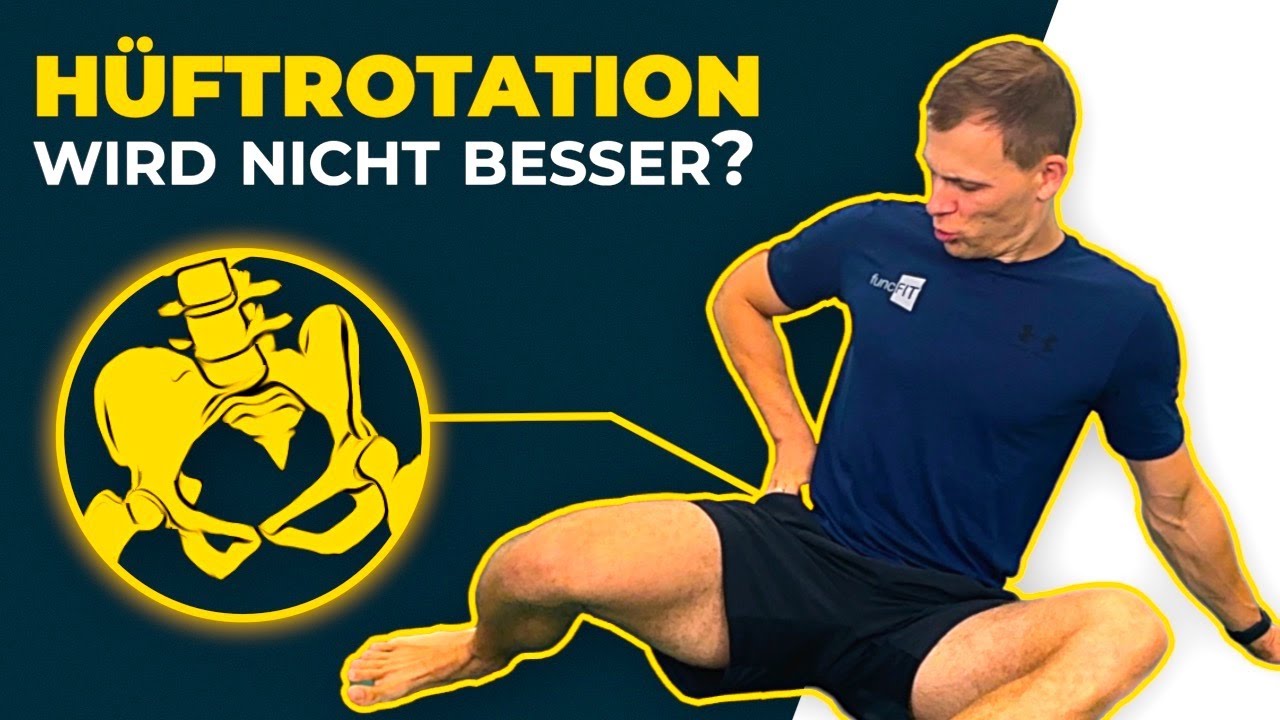Was bei Hüftrotation Dehnungen falsch gemacht wird 🫣