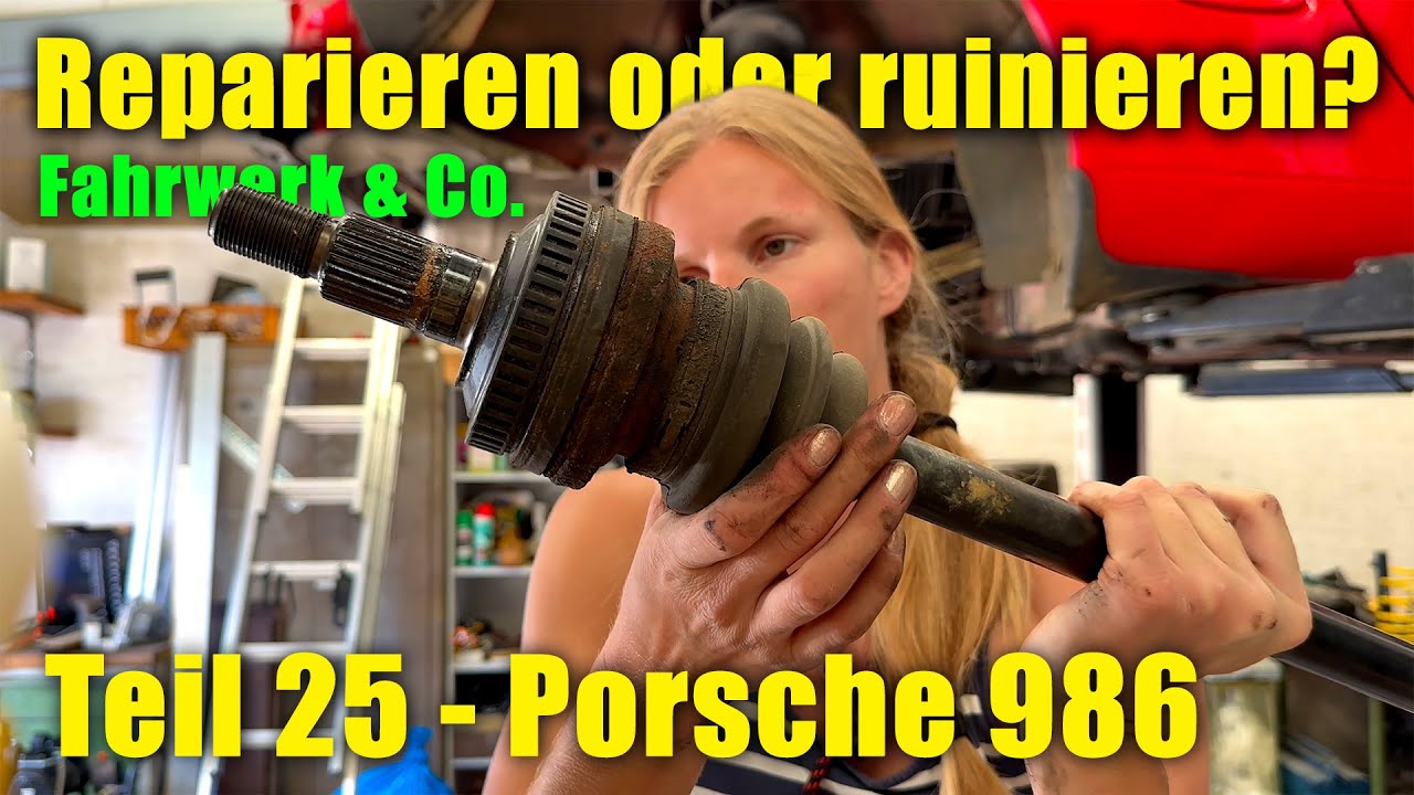 Gleitschienen fehlen! So überbrücke ich die Zeit am Porsche 986 ⏳🔧  | just in love with cars