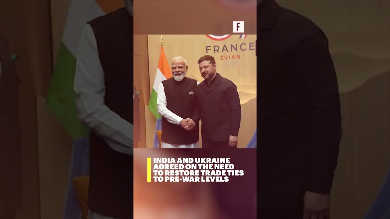 PM Modi and President Zelenskyy have agreed to revive India-Ukraine trade to pre-war levels. 🤝💼