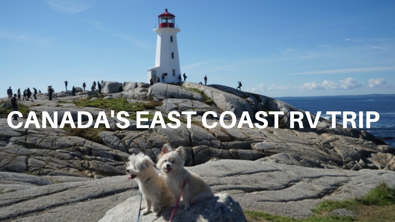 Toy dogs' first RV TRIP to CANADA'S EAST COAST 캐나다 동해 캠핑카 여행