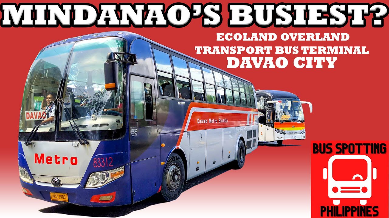 GAANO KA-BUSY ANG DAVAO CITY BUS TERMINAL? | Ecoland Overland Transport Bus Terminal