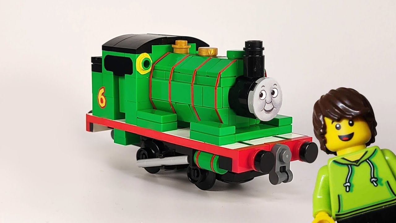 How I made LEGO mini Percy (Thomas & Friends) - Larry's Lego