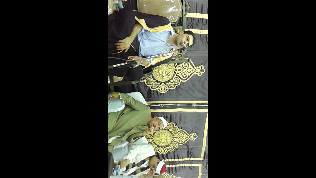 الشيخ محمد محمد محمود الطبلاوي في عزاء عائلة الشحايته بكفرطهرمس