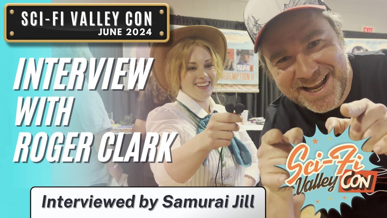 Roger Clark interview at Sci-Fi Valley Con June 2024
