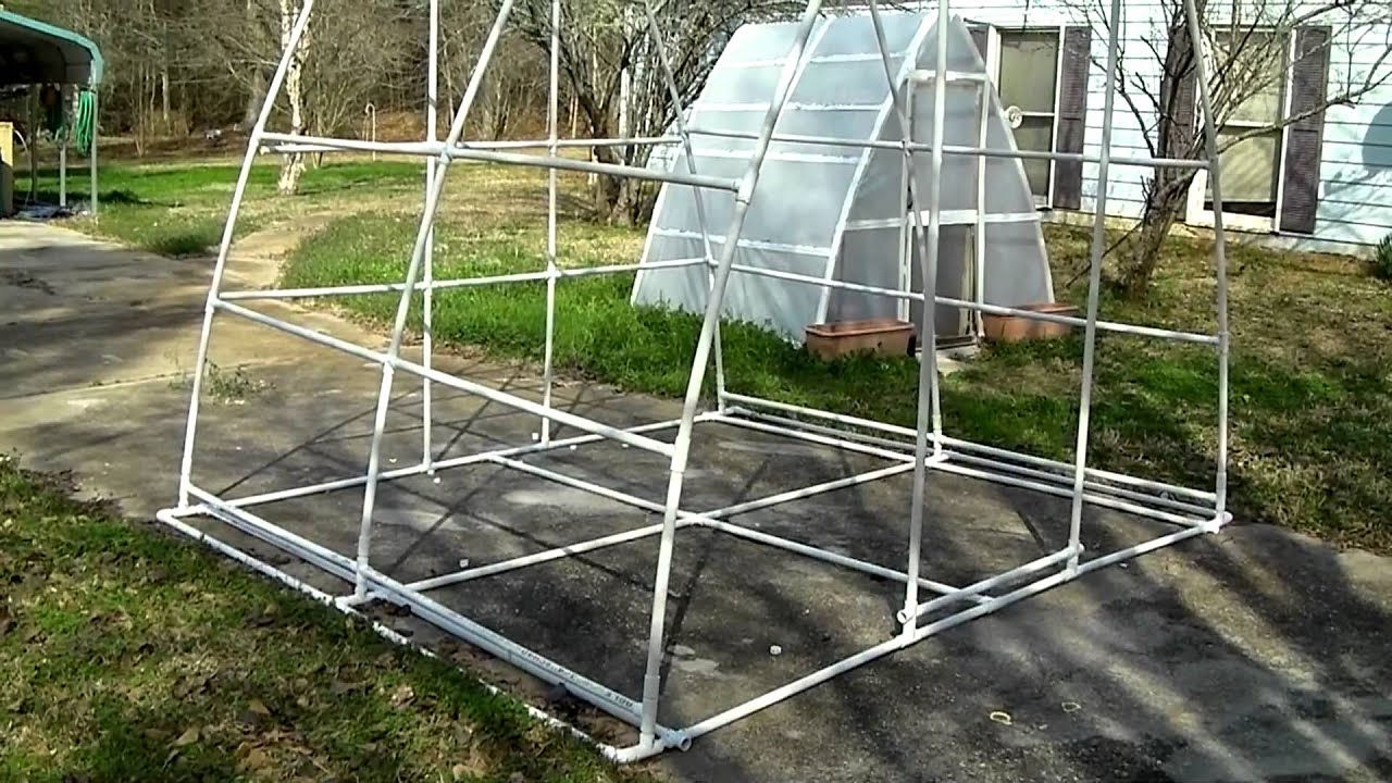 Improved Bigger Better PVC Pipe Greenhouse Soil Hydroponics Plain 2 Grow System Part 1