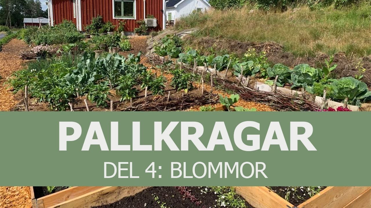 Pallkrage del 4: Blommor