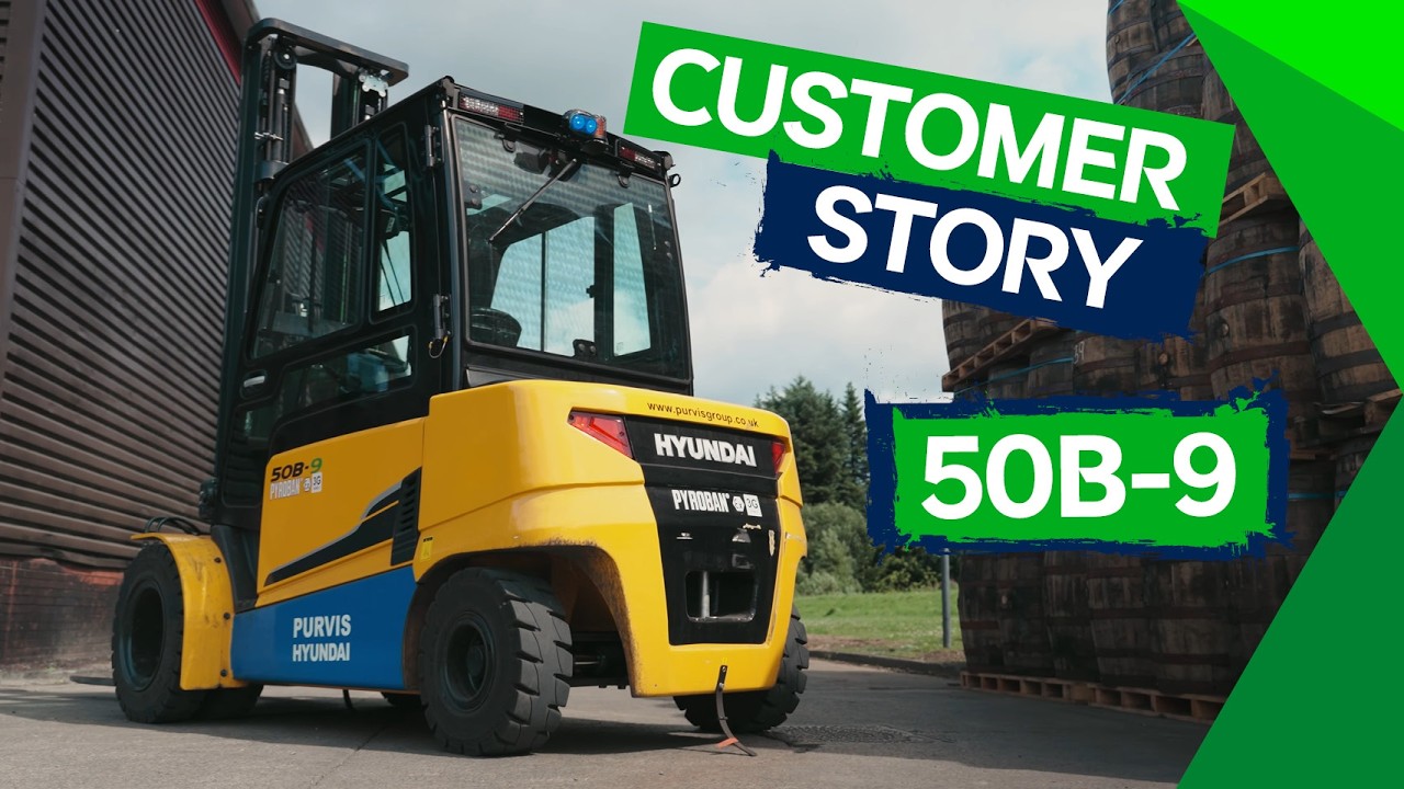 Hyundai Forklifts - Customer Story - Glen Turner Whiskey Distillery