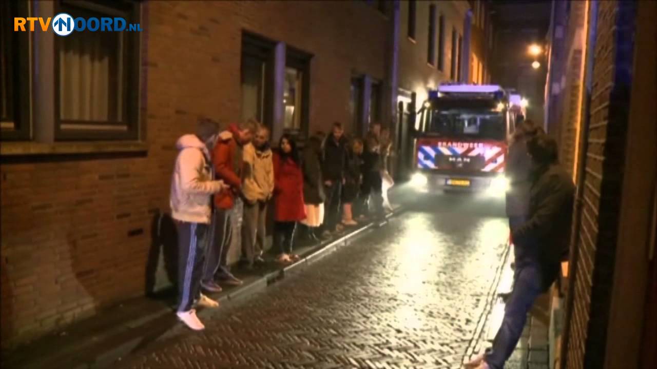 Studenten geevacueerd door verbrande kip - RTV Noord