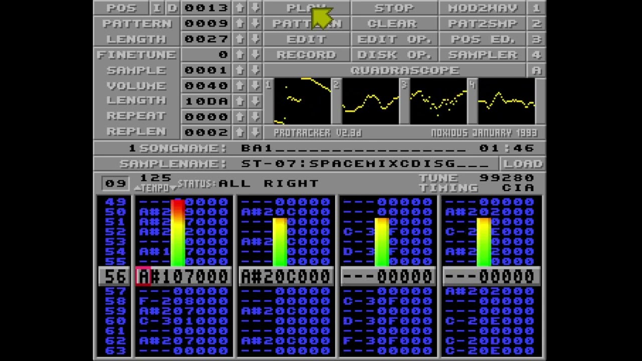 Amiga Old Skool Music: BA1 By Bit Arts