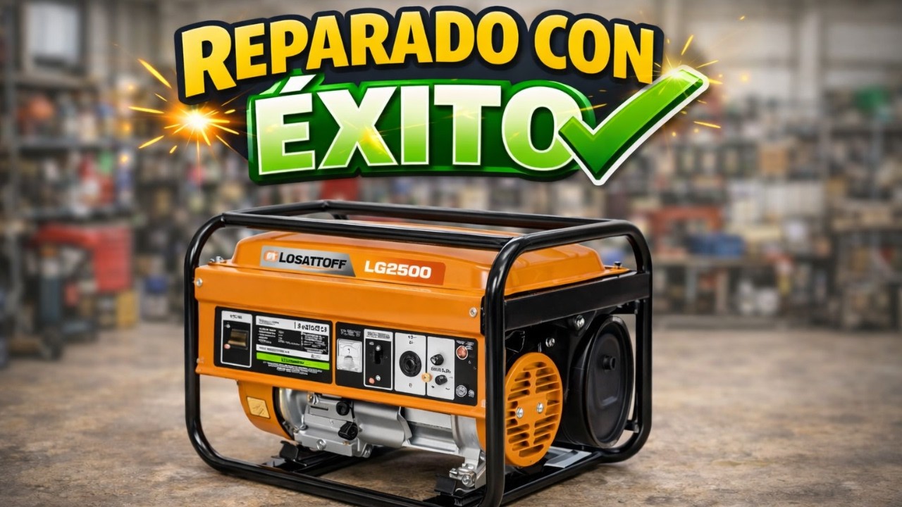 Reparación de grupo electrógeno