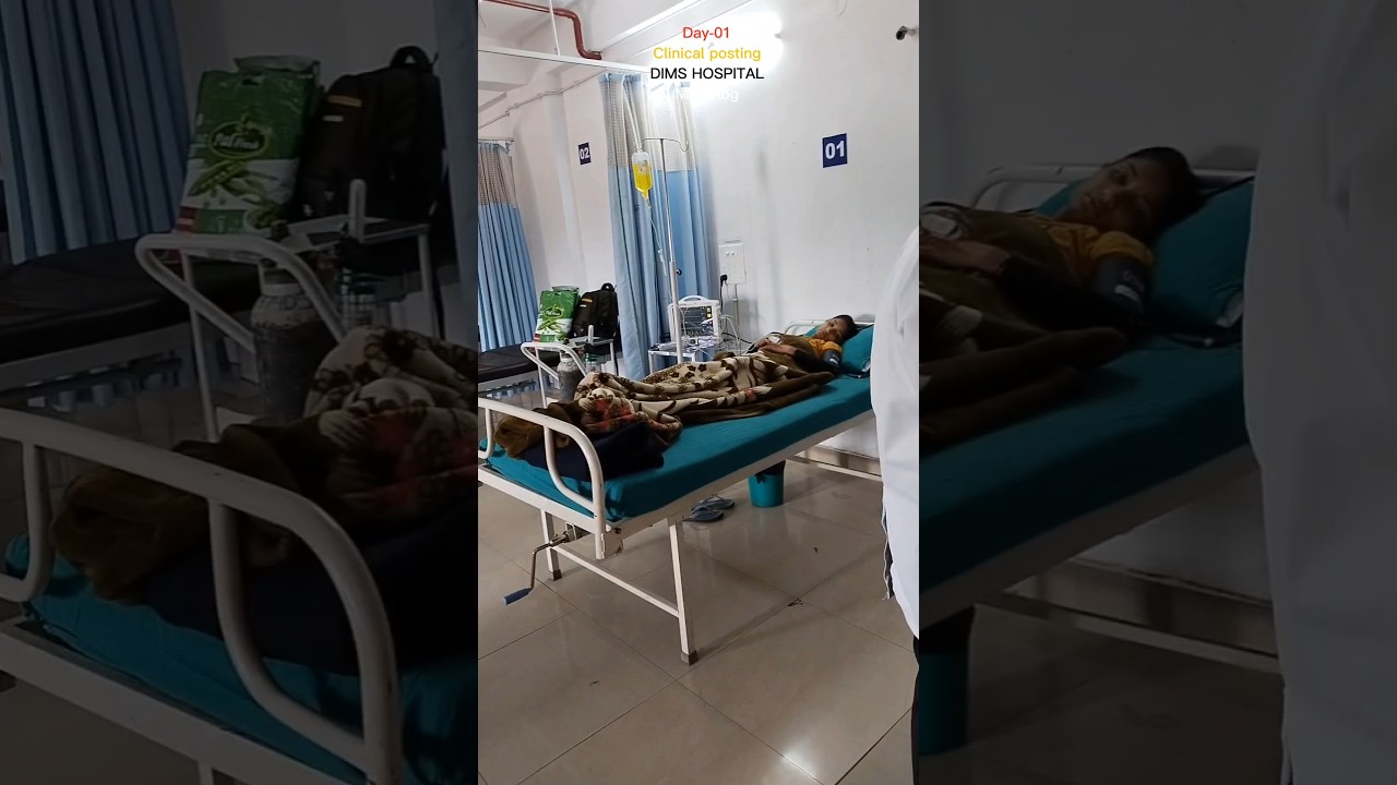 Day-01 clinical posting DIMS HOSPITAL #trending #shorts #nursing #shortvideo #viralvideo #minivlog