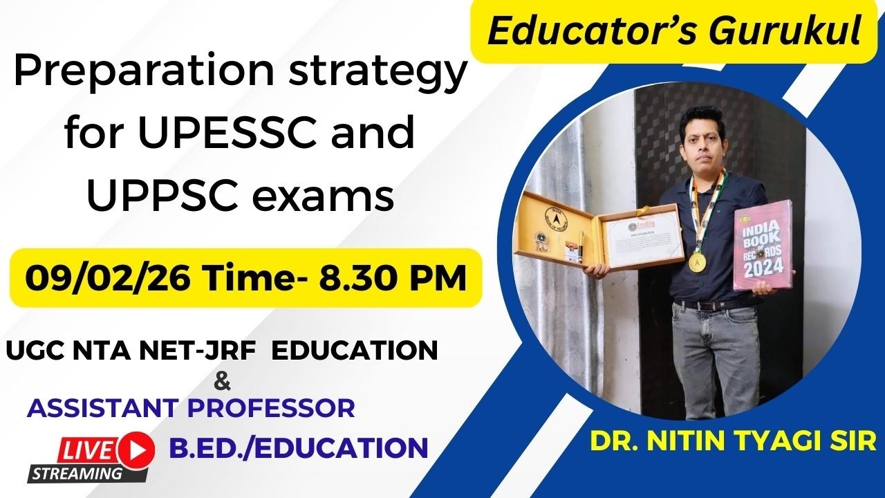 UPESSC and UPPSC Assistant Professor (Education) exams- April & May 2026
